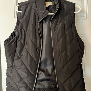 Womens black Michael Kors vest